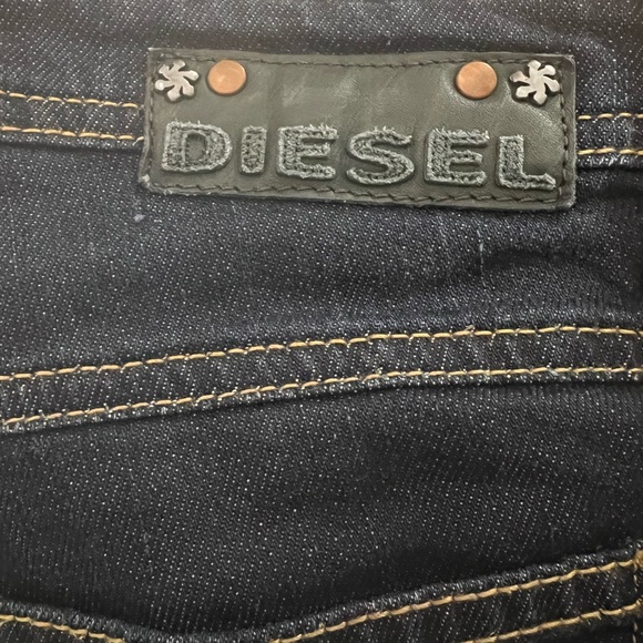 Kids new no tag unisex designer Diesel Floy J skinny jeans Sz 10 - Picture 3 of 8